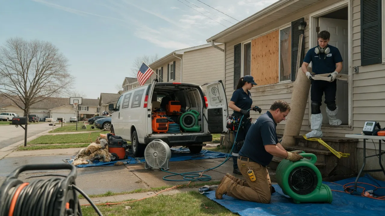 Water Damage Restoration in Beasley, TX near me